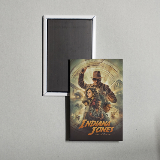 Indiana Jones and the Dial of Destiny Mini Movie Fridge Magnet