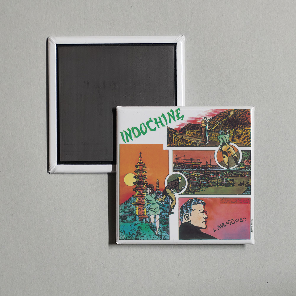 Indochine - L'aventurier Album Cover Fridge Magnet