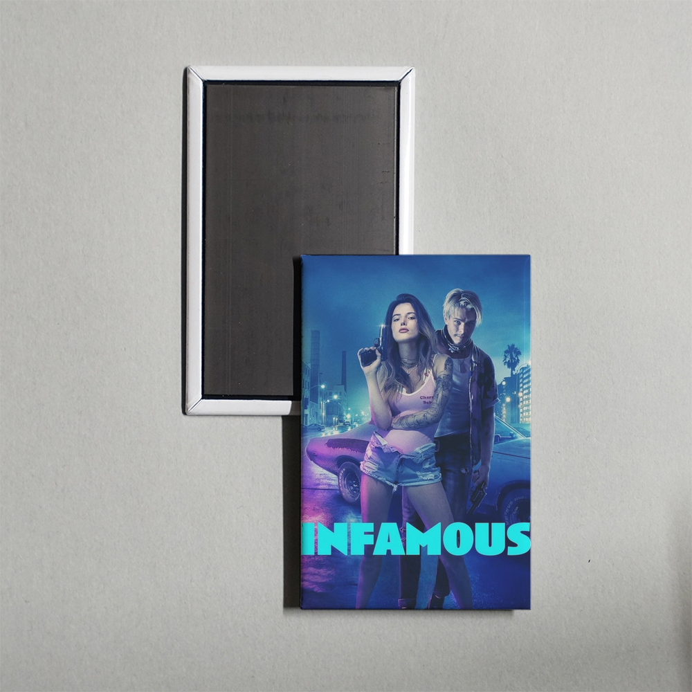 Infamous Mini Movie Fridge Magnet
