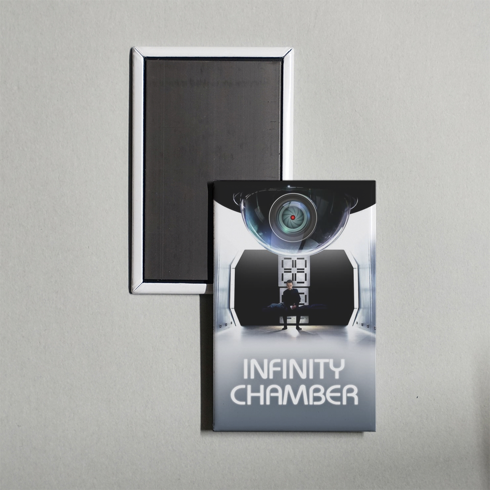 Infinity Chamber Mini Movie Fridge Magnet