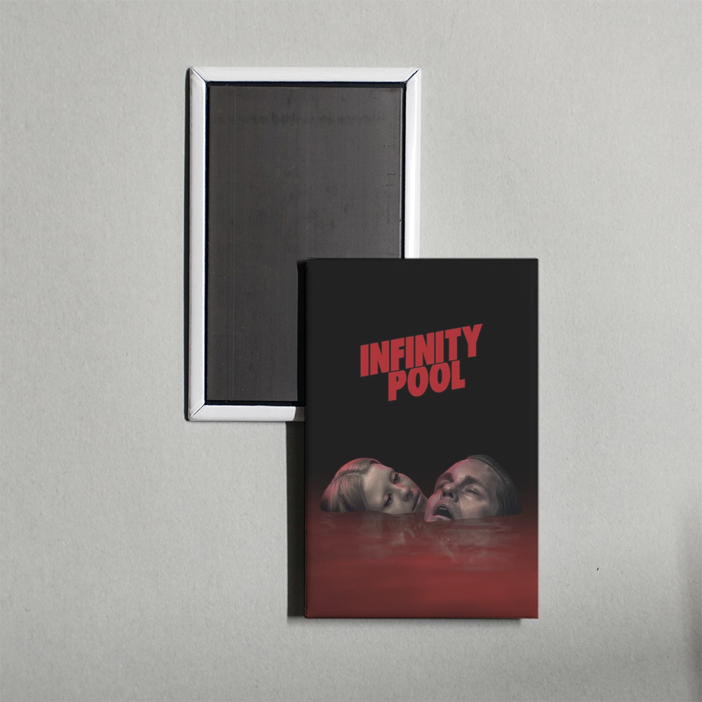 Infinity Pool Mini Movie Fridge Magnet