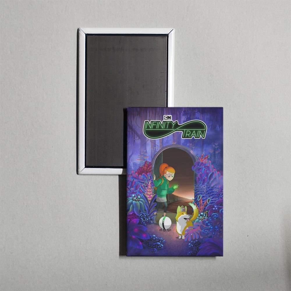 Infinity Train TV Show Fridge Magnet