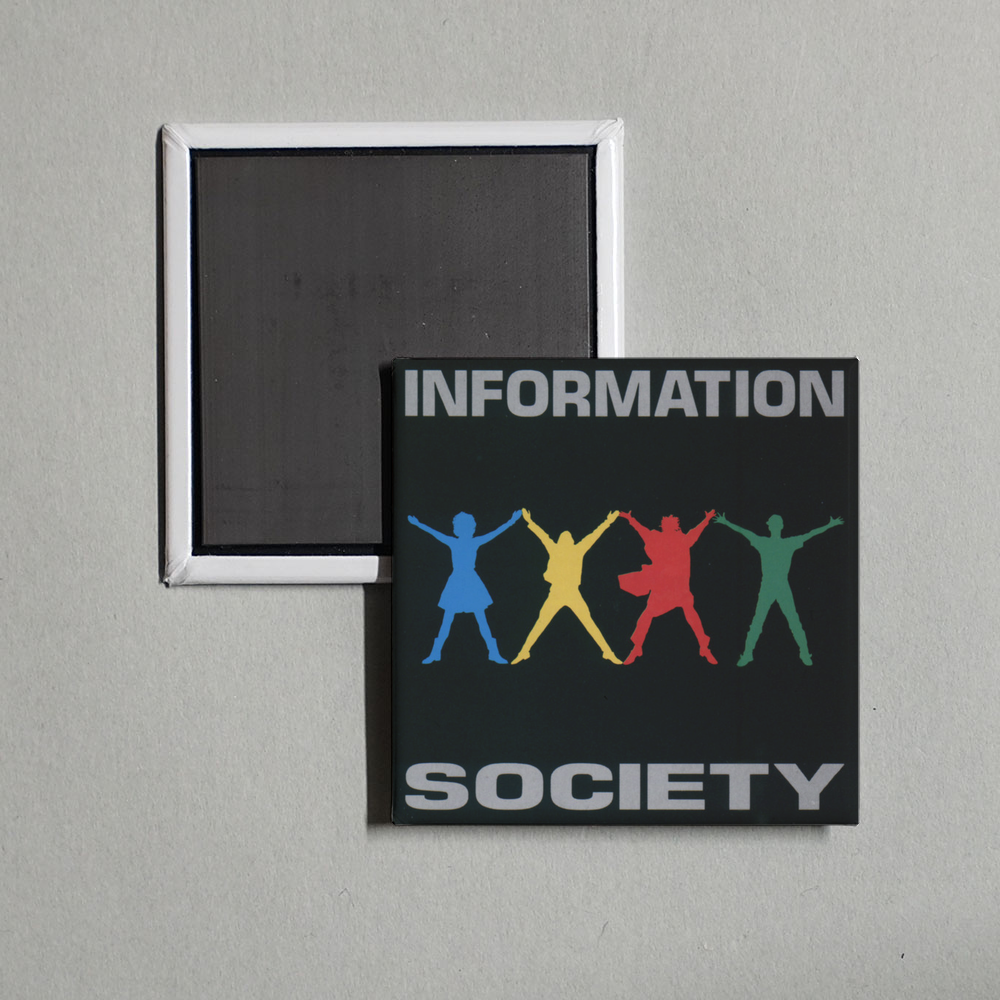 Information Society - Information Society Album Cover Fridge Magnet