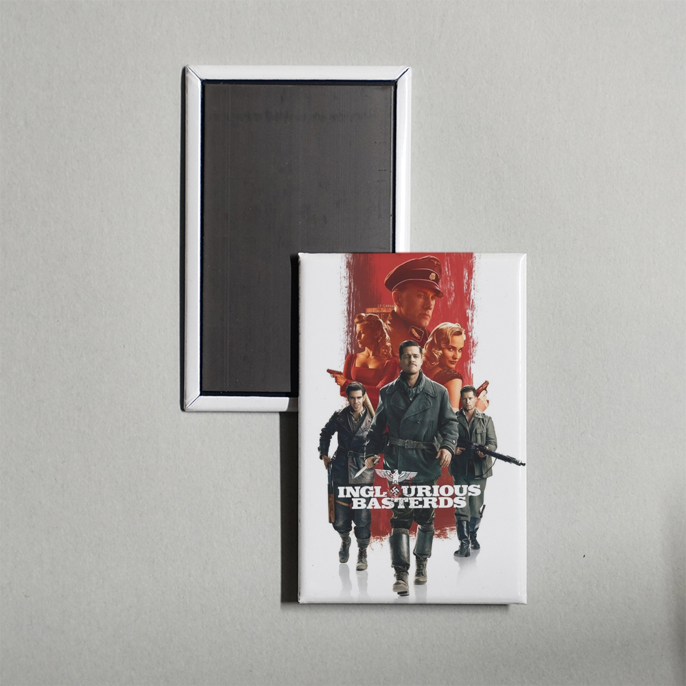 Inglourious Basterds Mini Movie Fridge Magnet