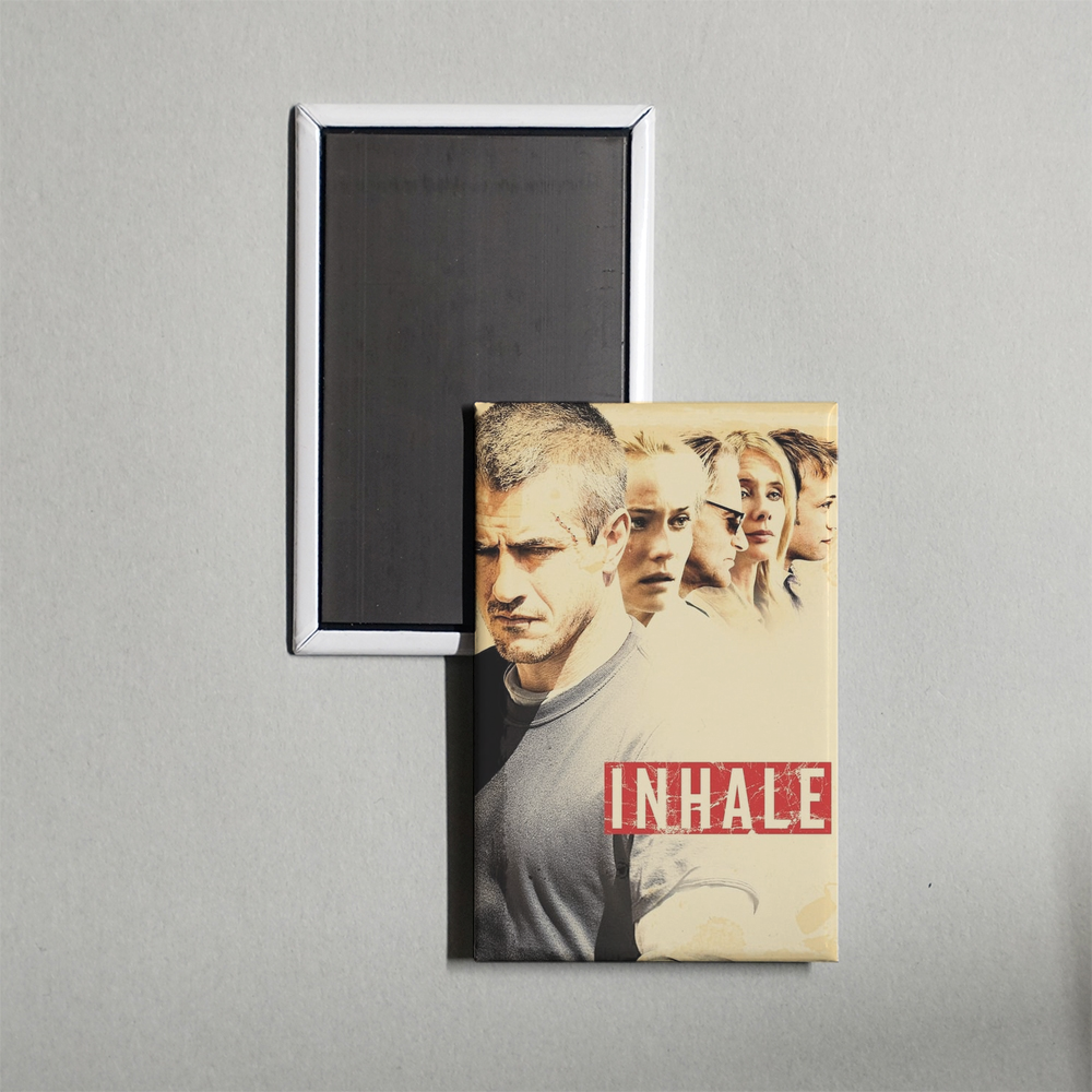 Inhale Mini Movie Fridge Magnet