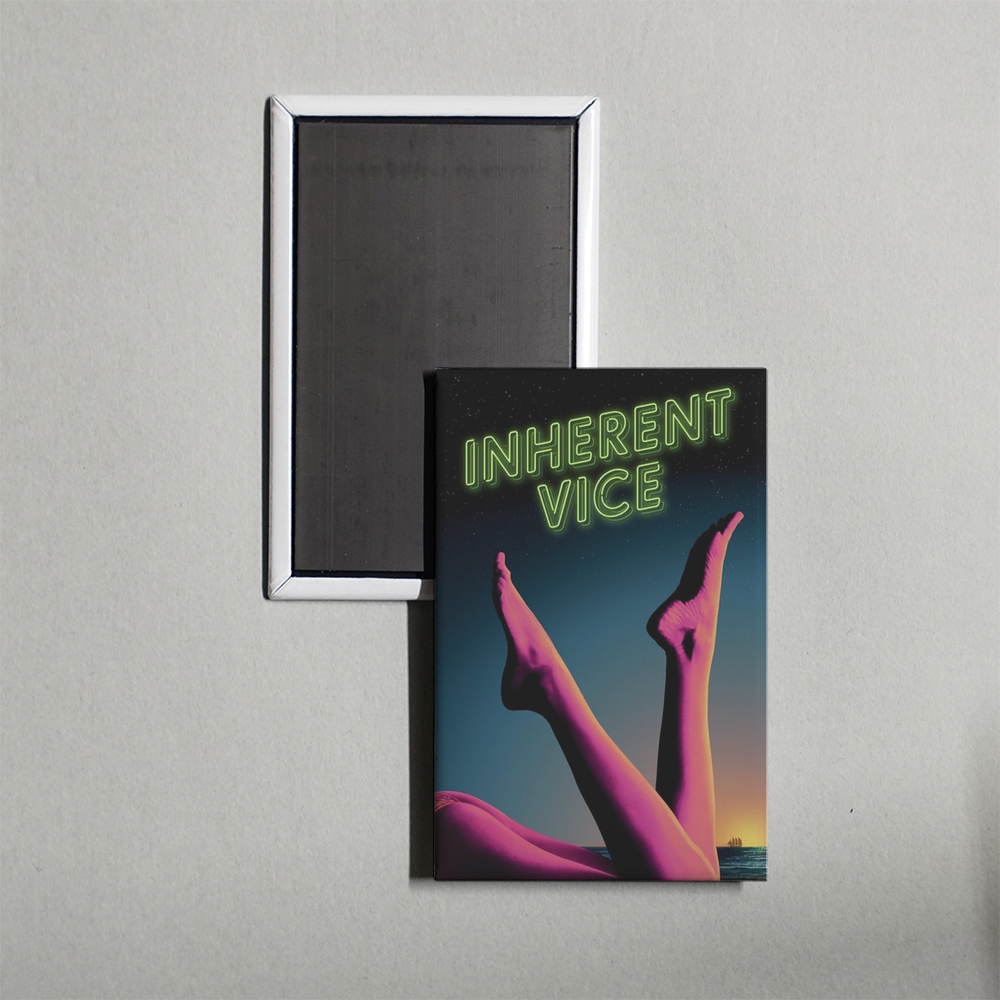 Inherent Vice Mini Movie Fridge Magnet