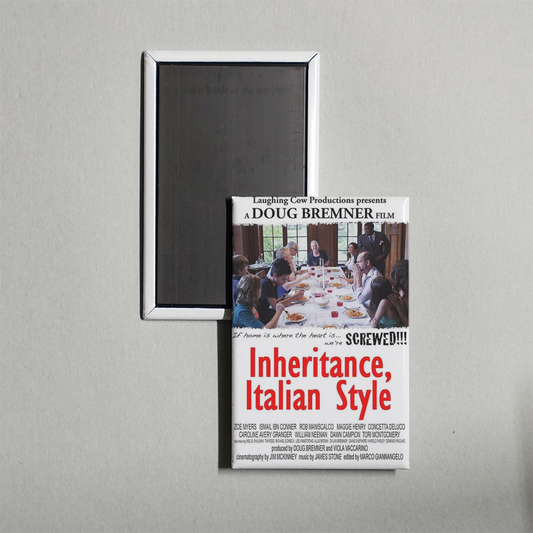 Inheritance, Italian Style Mini Movie Fridge Magnet