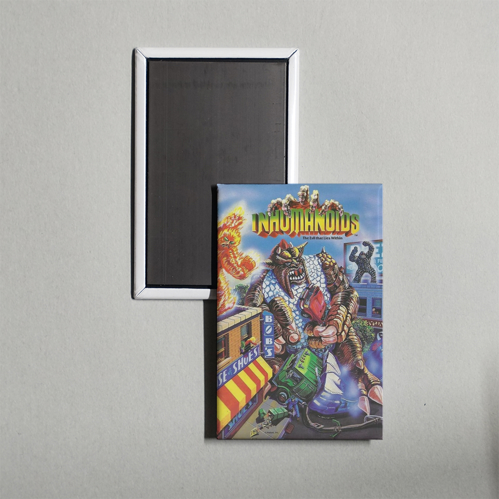 Inhumanoids TV Show Fridge Magnet