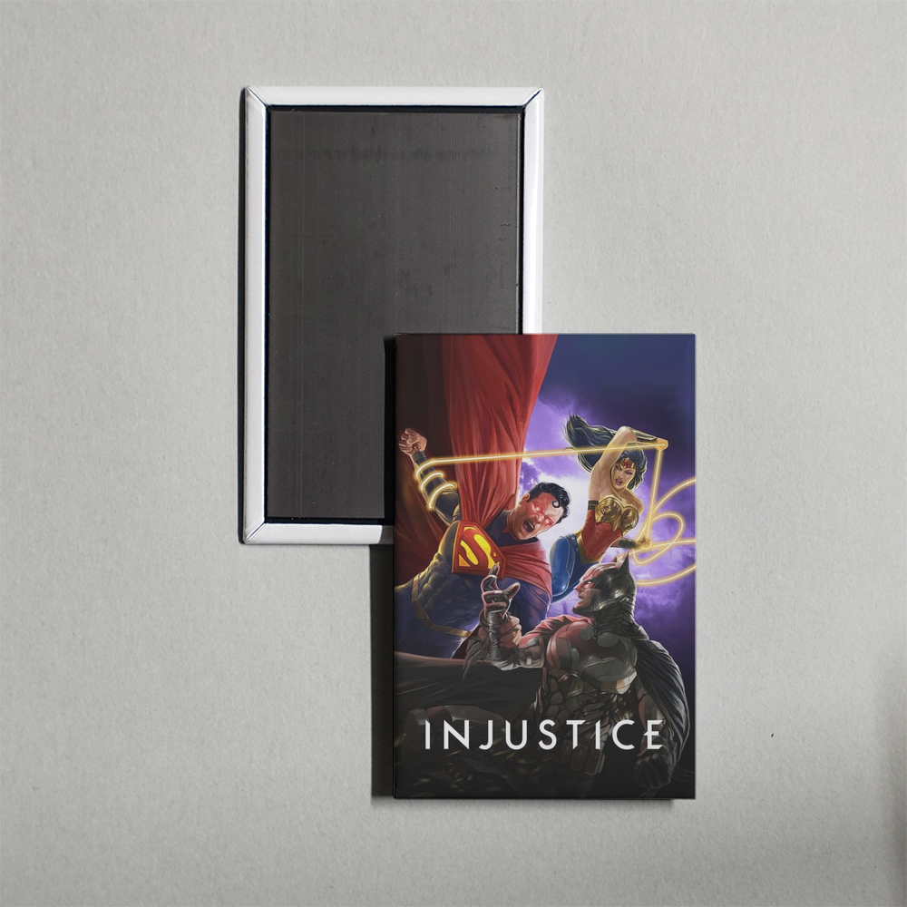 Injustice Mini Movie Fridge Magnet