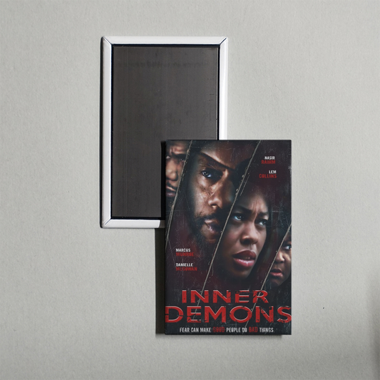 Inner Demons Mini Movie Fridge Magnet