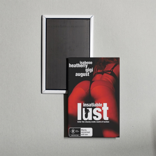Insatiable Lust Mini Movie Fridge Magnet