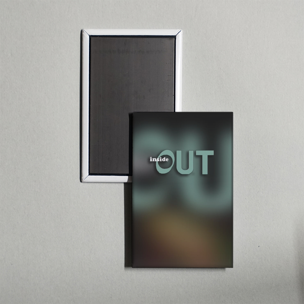 InsideOut TV Show Fridge Magnet