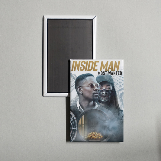 Inside Man Most Wanted Mini Movie Fridge Magnet