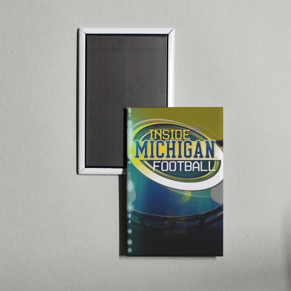 Inside Michigan Football TV Show Fridge Magnet