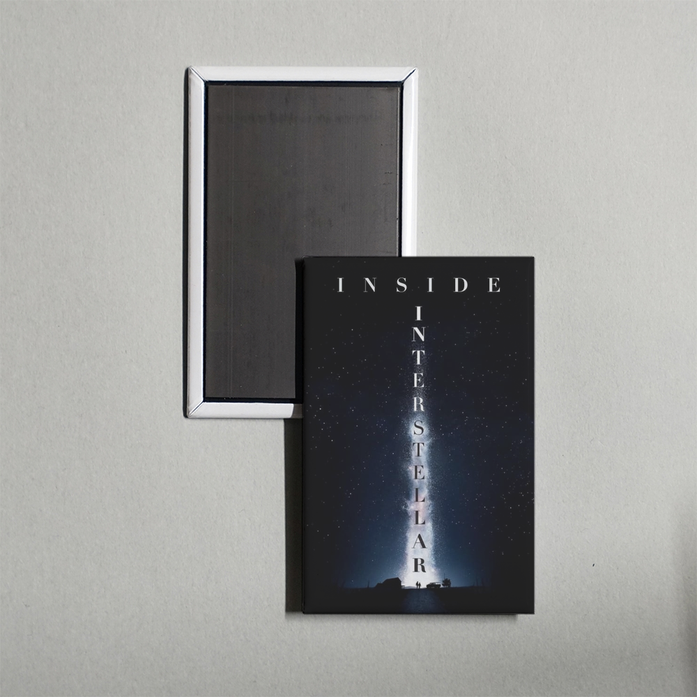 Inside 'Interstellar' Mini Movie Fridge Magnet