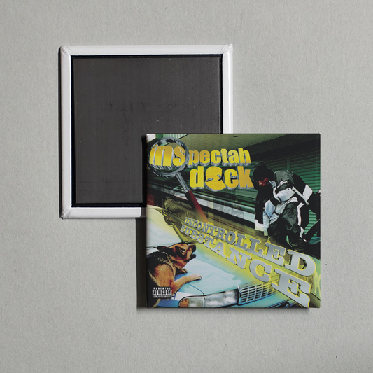Inspectah Deck - Uncontrolled Substance (Explicit) Album Cover Fridge Magnet