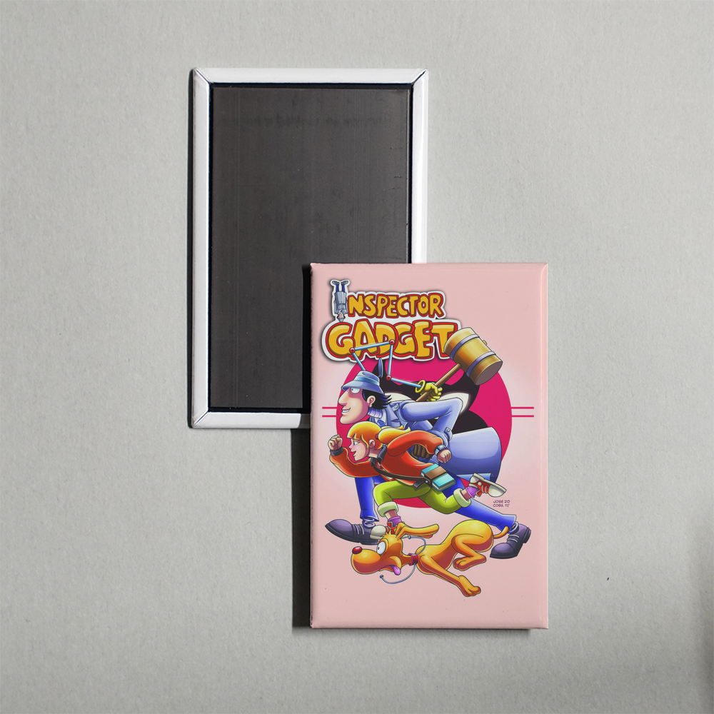 Inspector Gadget TV Show Fridge Magnet