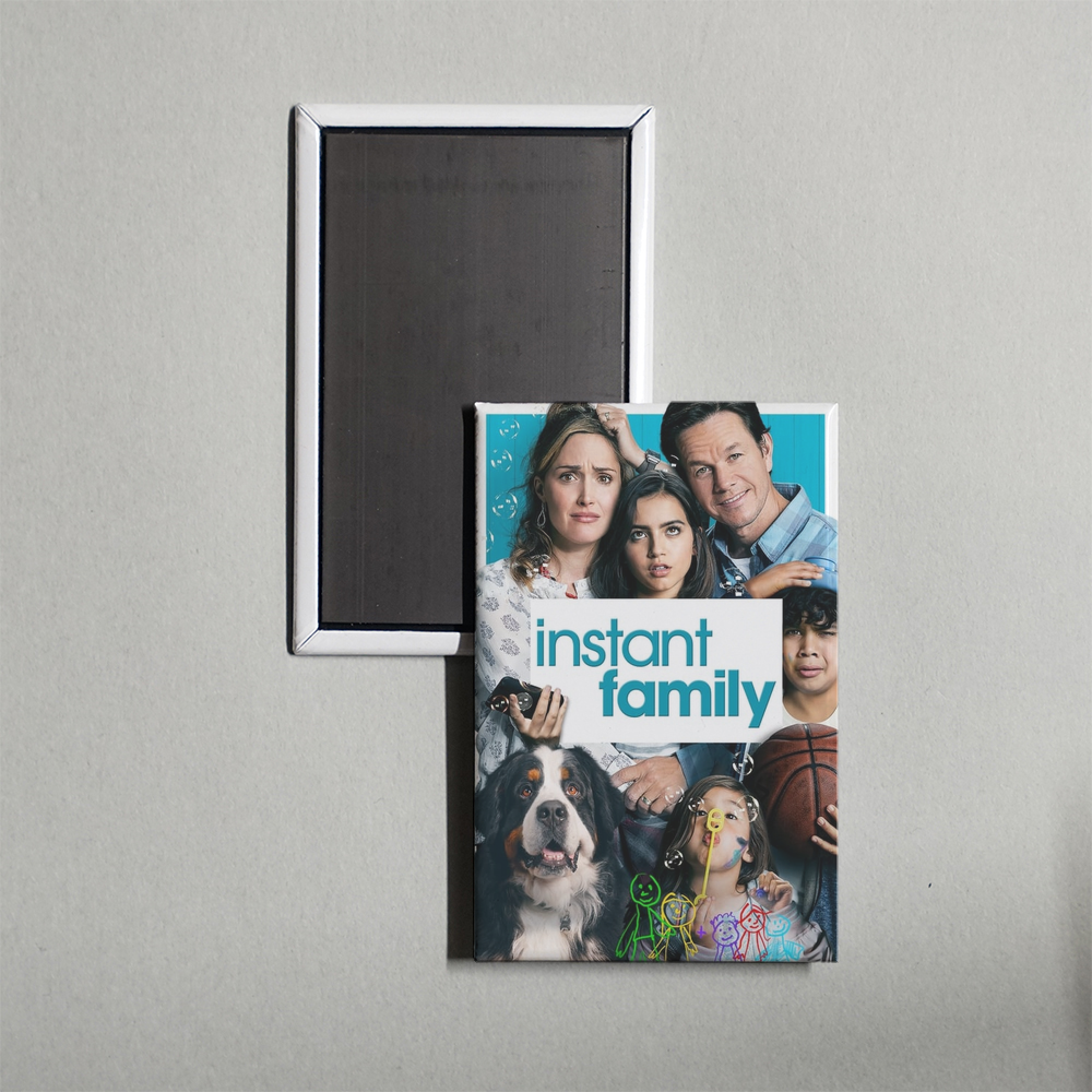 Instant Family Mini Movie Fridge Magnet