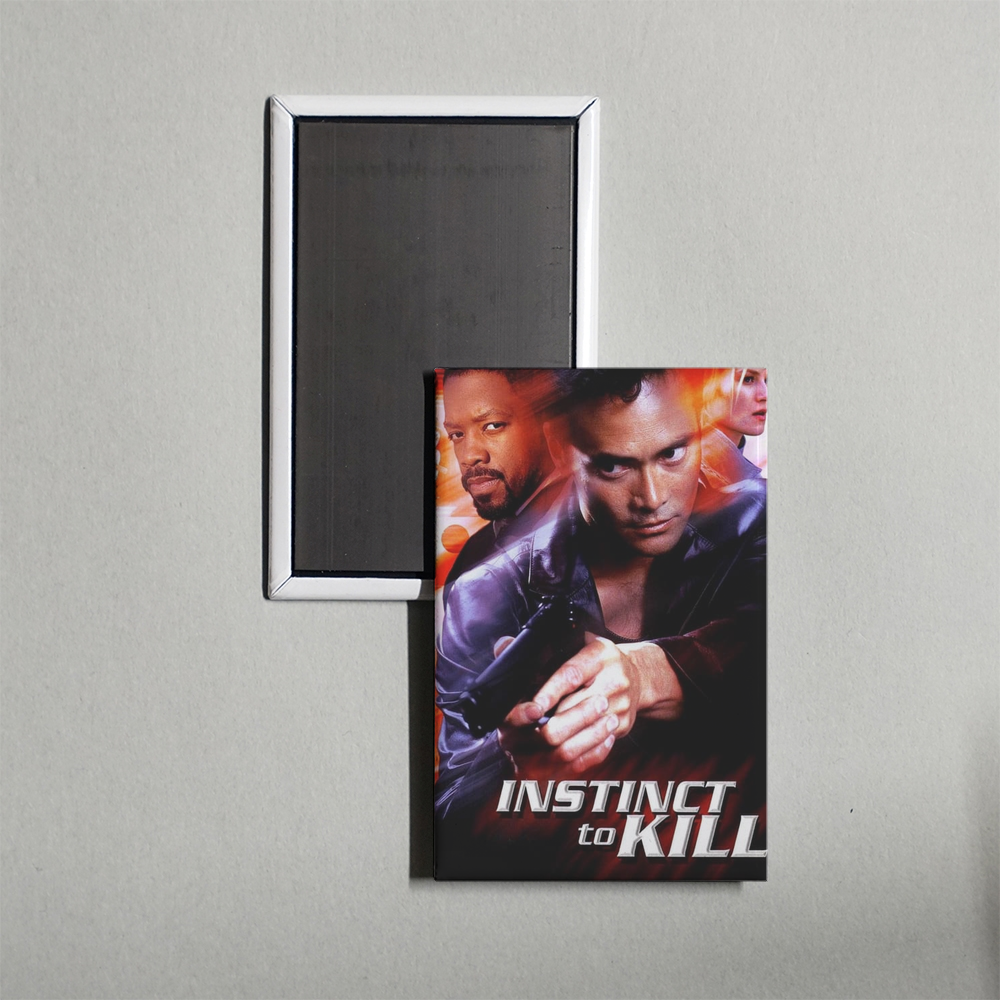 Instinct to Kill Mini Movie Fridge Magnet