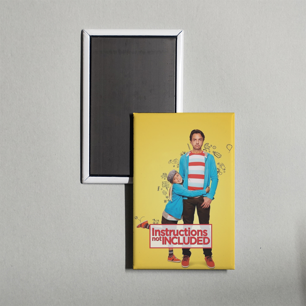 Instructions Not Included Mini Movie Fridge Magnet