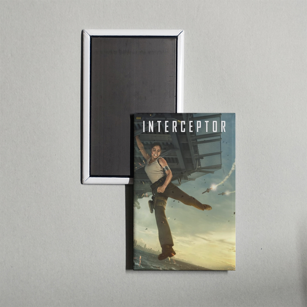 Interceptor Mini Movie Fridge Magnet
