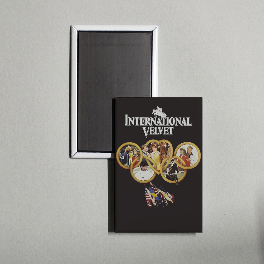 International Velvet Mini Movie Fridge Magnet