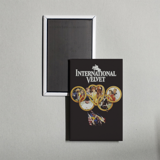 International Velvet Mini Movie Fridge Magnet