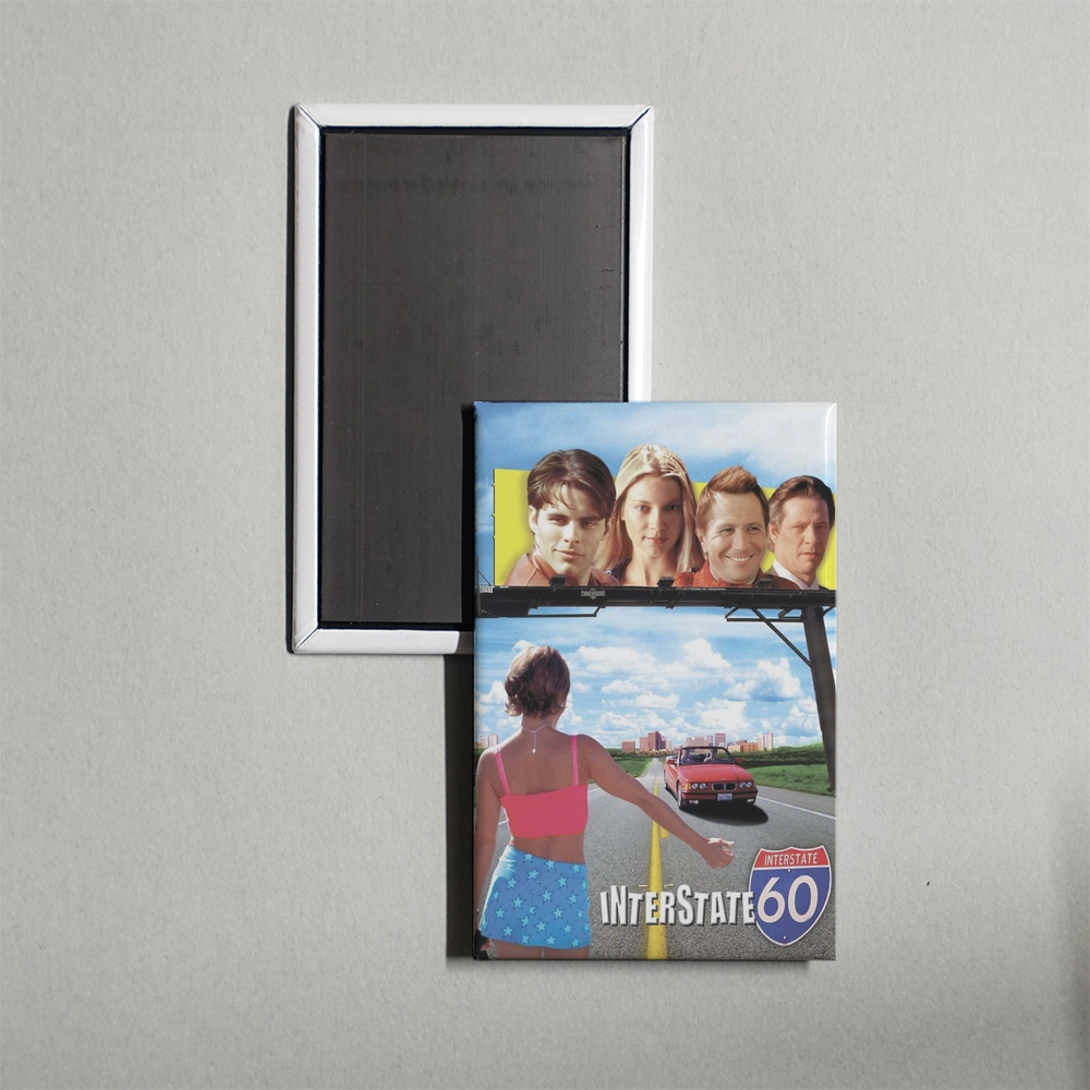 Interstate 60 Mini Movie Fridge Magnet