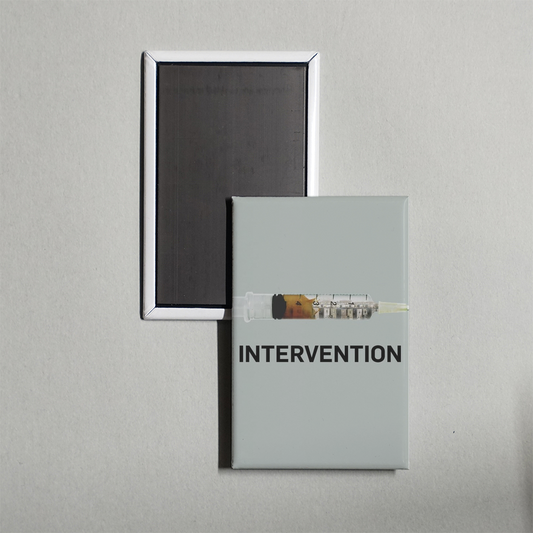 Intervention TV Show Fridge Magnet