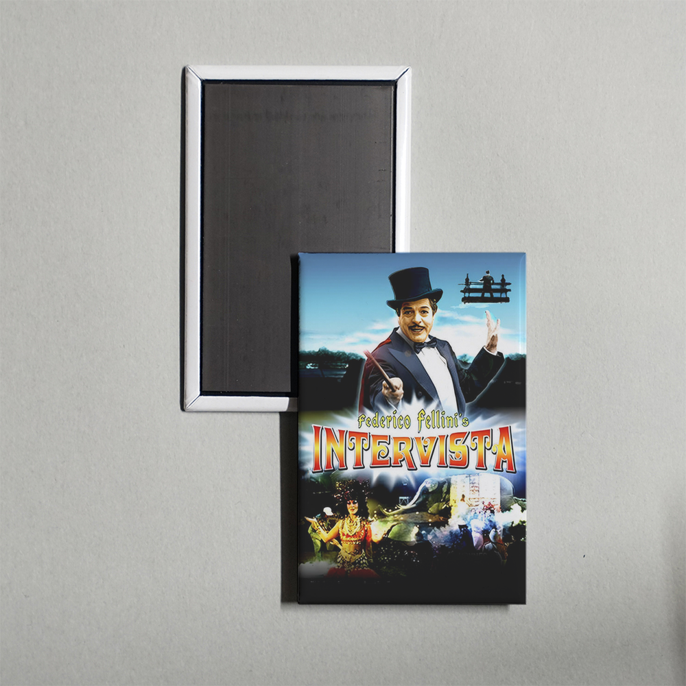 Intervista Mini Movie Fridge Magnet