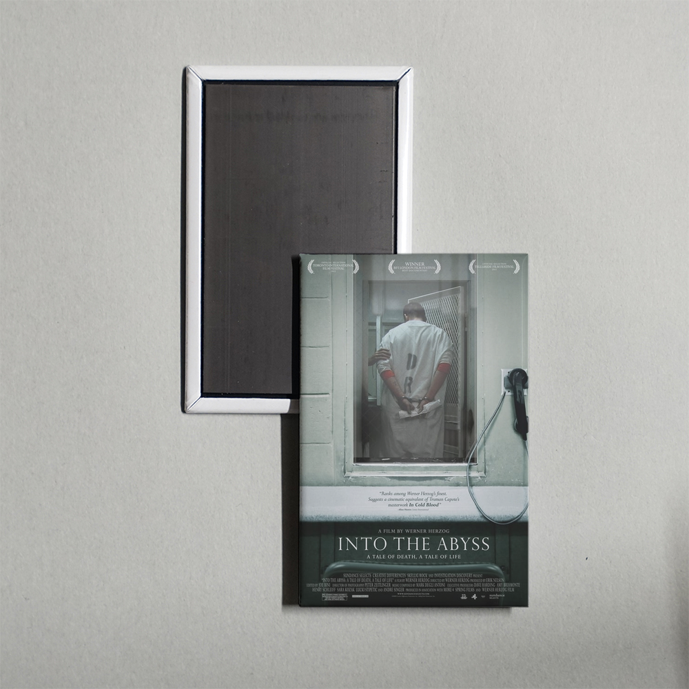 Into the Abyss Mini Movie Fridge Magnet