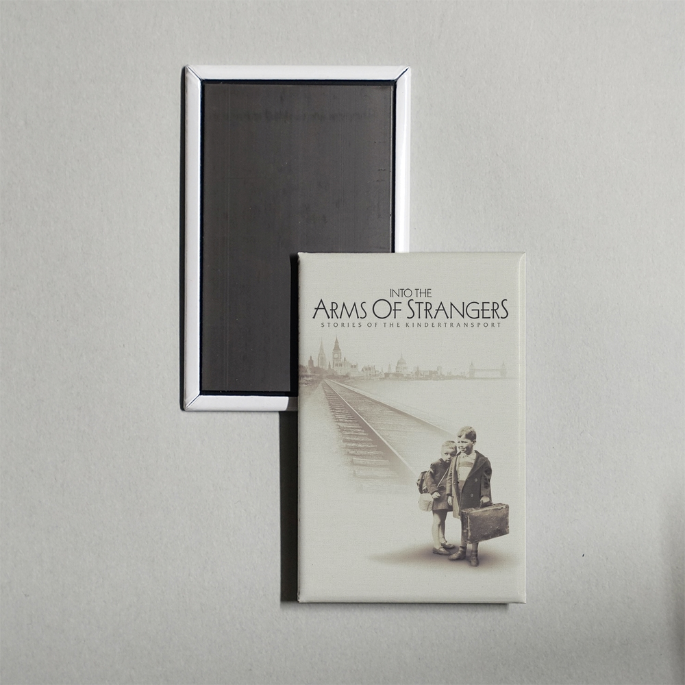 Into the Arms of Strangers Stories of the Kindertransport Mini Movie Fridge Magnet