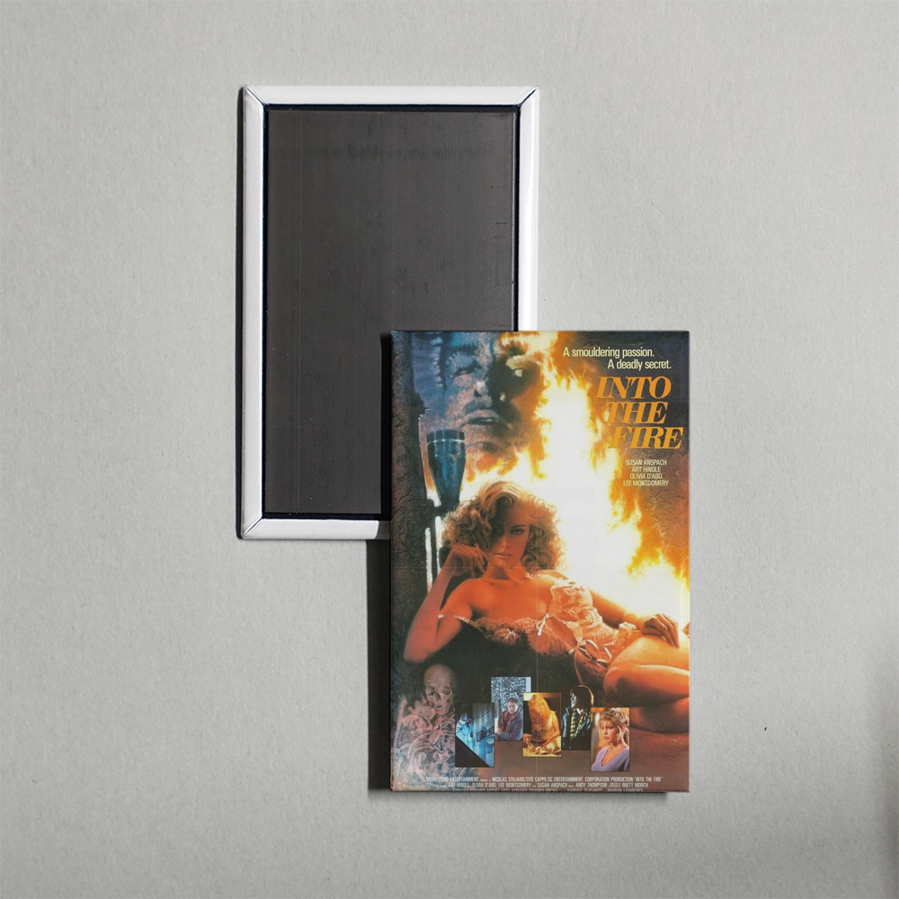 Into the Fire Mini Movie Fridge Magnet