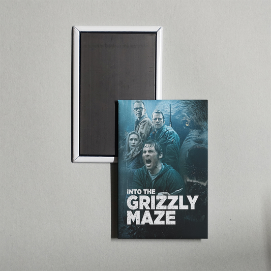 Into the Grizzly Maze Mini Movie Fridge Magnet