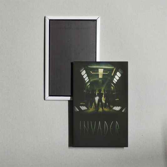 Invader Mini Movie Fridge Magnet