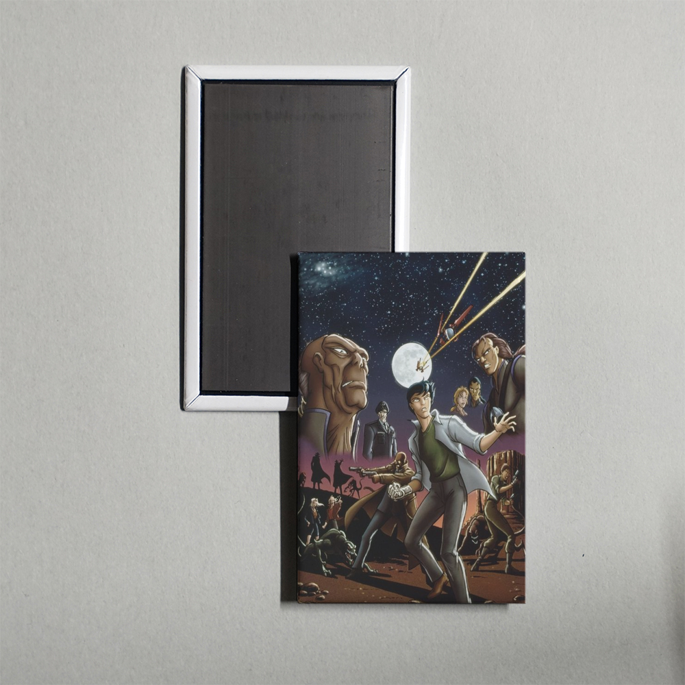 Invasion America TV Show Fridge Magnet