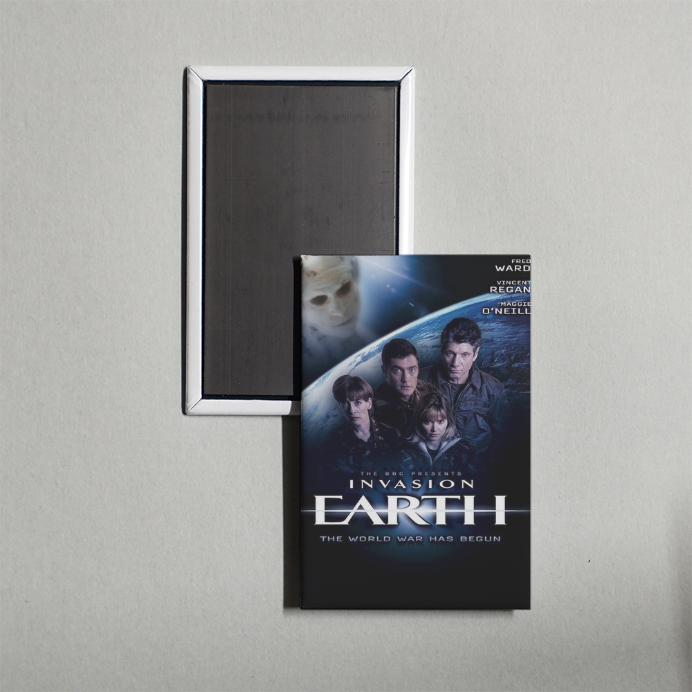 Invasion Earth TV Show Fridge Magnet