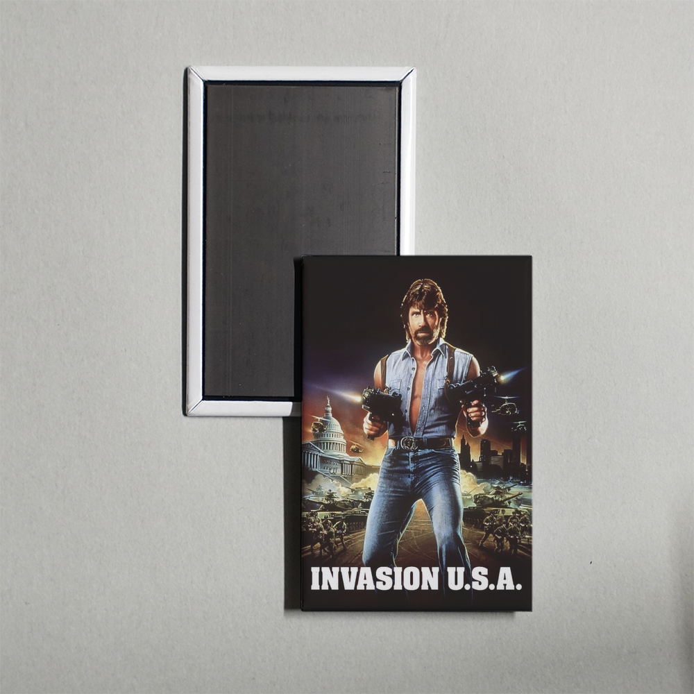 Invasion U.S.A. Mini Movie Fridge Magnet