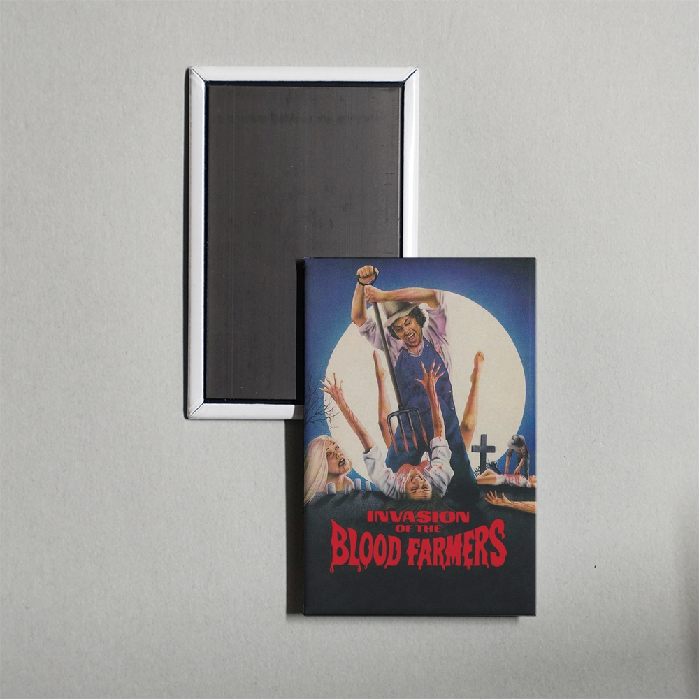 Invasion of the Blood Farmers Mini Movie Fridge Magnet