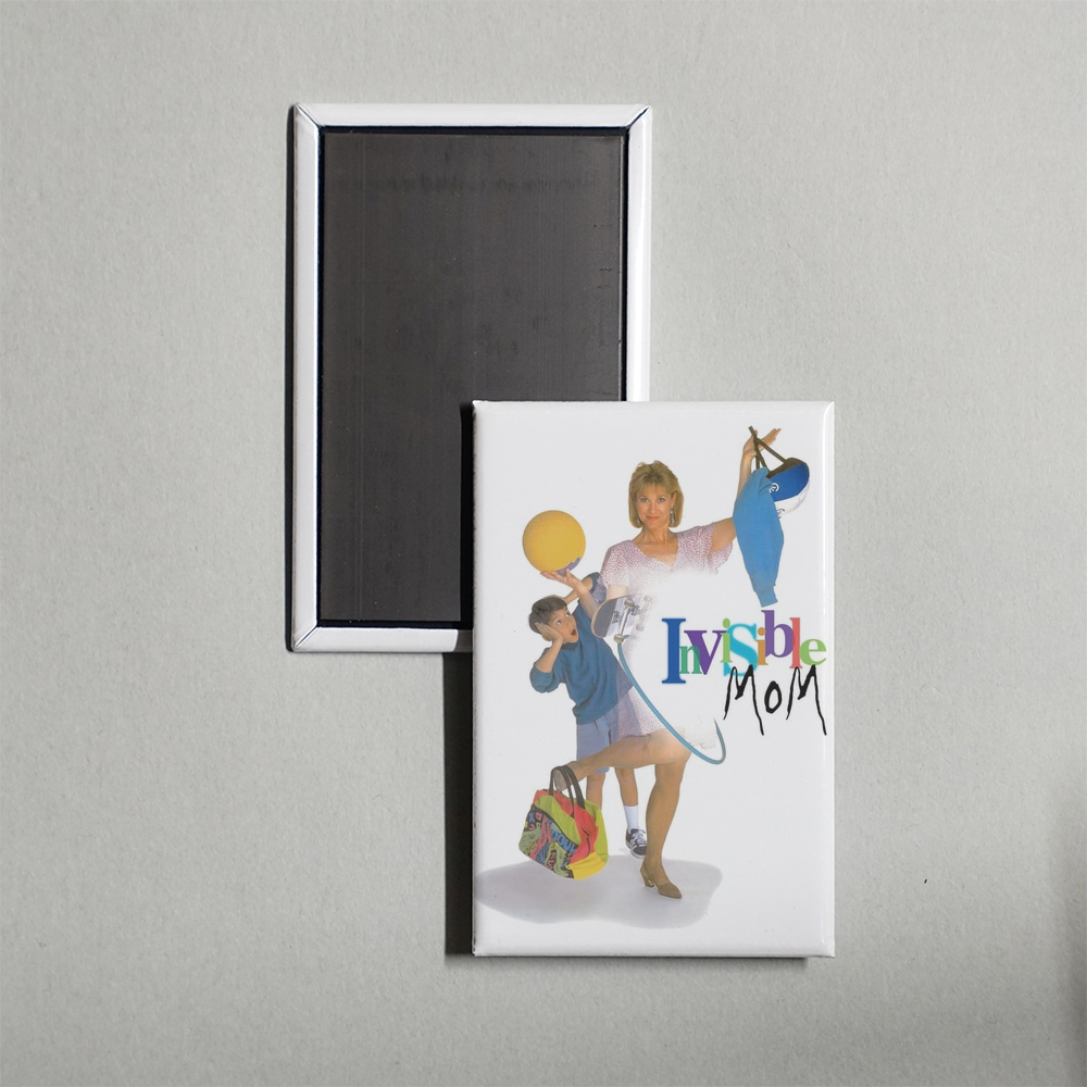 Invisible Mom Mini Movie Fridge Magnet