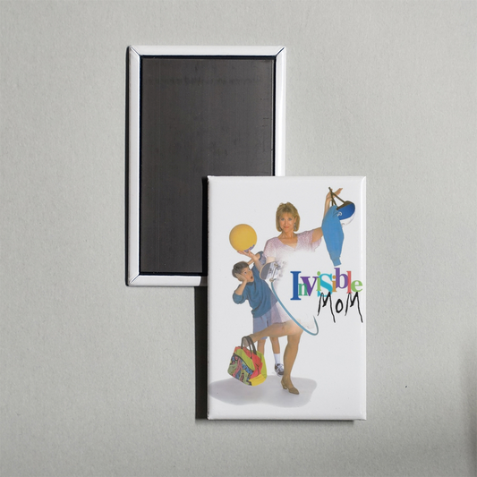 Invisible Mom Mini Movie Fridge Magnet