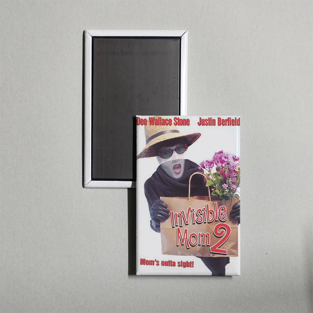 Invisible Mom II Mini Movie Fridge Magnet