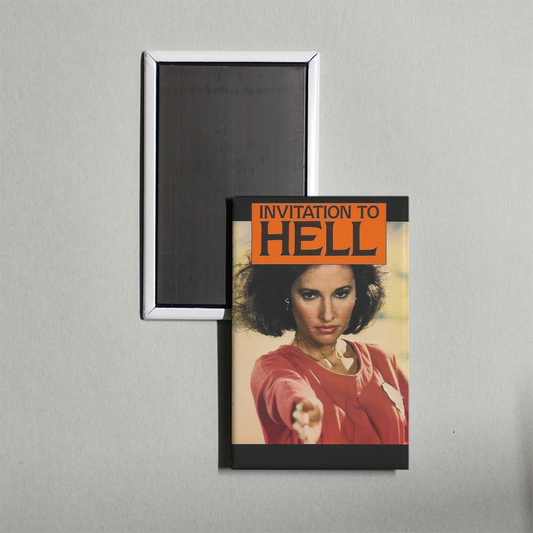 Invitation to Hell Mini Movie Fridge Magnet