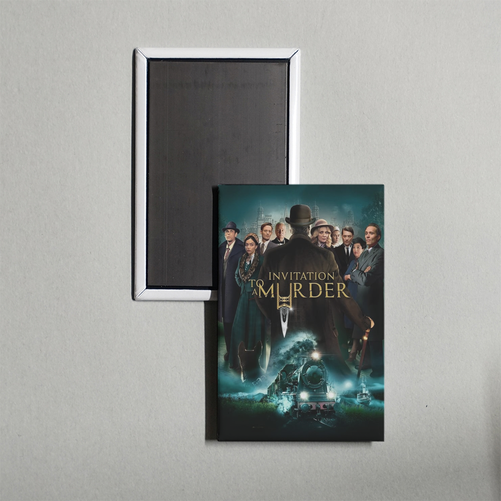 Invitation to a Murder Mini Movie Fridge Magnet