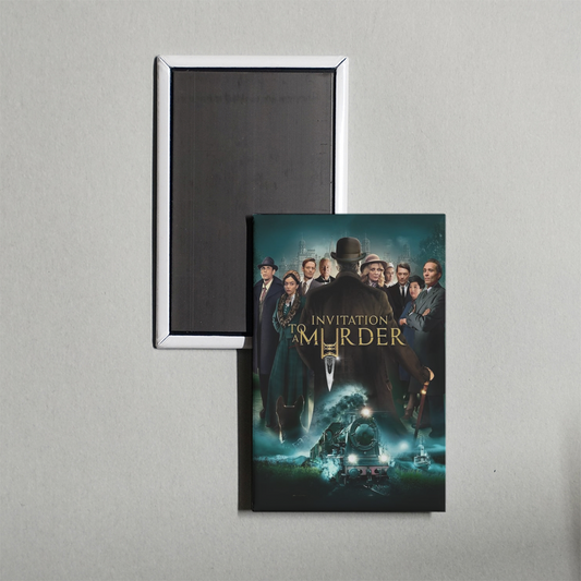 Invitation to a Murder Mini Movie Fridge Magnet