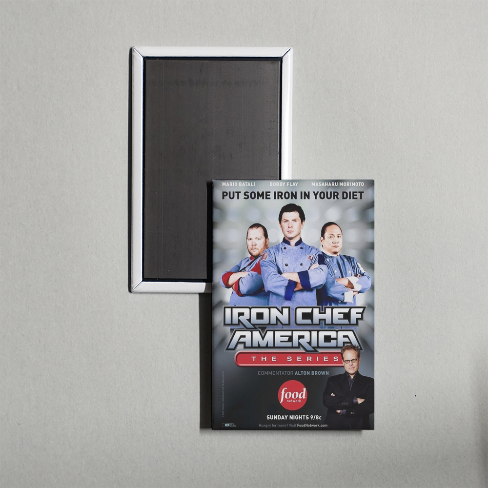 Iron Chef America TV Show Fridge Magnet