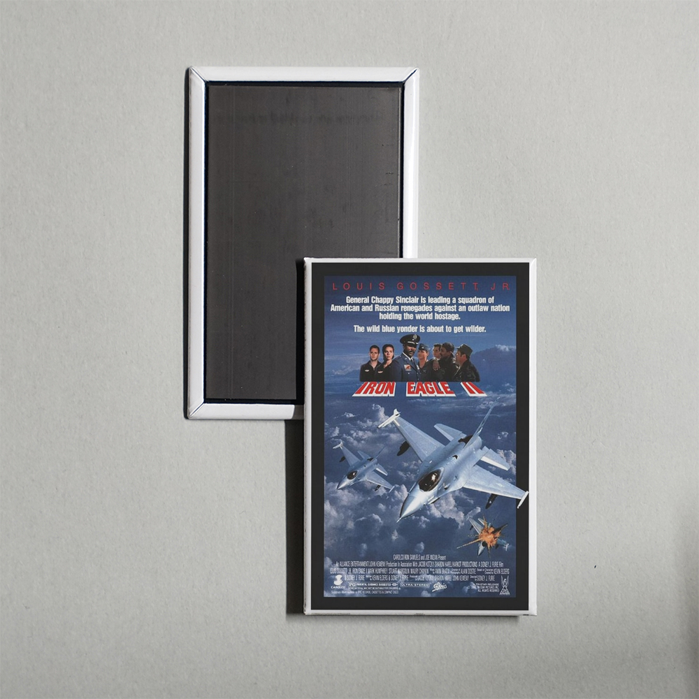 Iron Eagle II Mini Movie Fridge Magnet