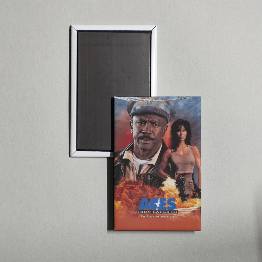 Iron Eagle III Mini Movie Fridge Magnet
