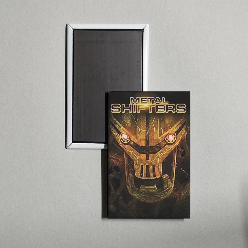 Iron Invader Mini Movie Fridge Magnet