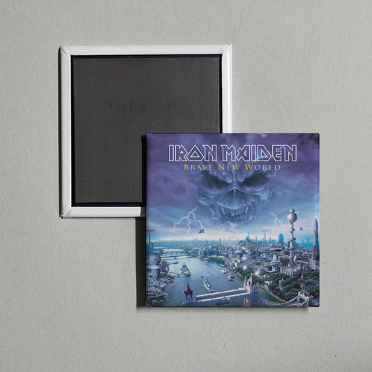 Iron Maiden - Brave New World (2015 Remaster) Album Cover Fridge Magnet